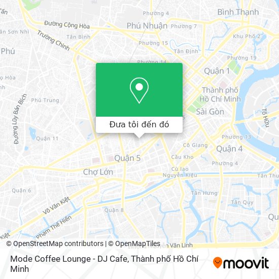 Bản đồ Mode Coffee Lounge - DJ Cafe