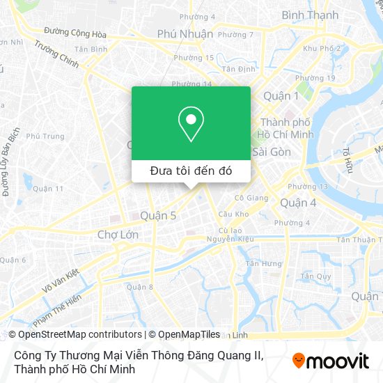 Bản đồ Công Ty Thương Mại Viễn Thông Đăng Quang II