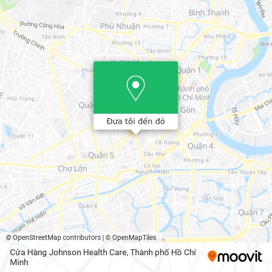 Bản đồ Cửa Hàng Johnson Health Care