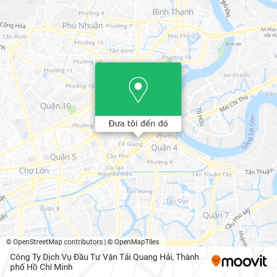 Bản đồ Công Ty Dịch Vụ Đầu Tư Vận Tải Quang Hải