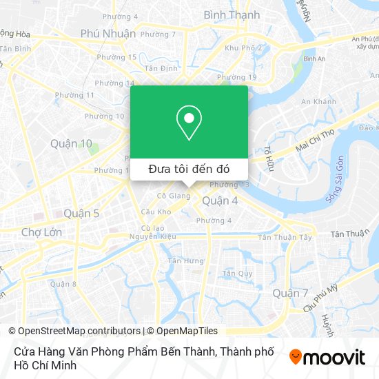 Bản đồ Cửa Hàng Văn Phòng Phẩm Bến Thành