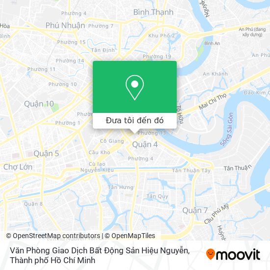 Bản đồ Văn Phòng Giao Dịch Bất Động Sản Hiệu Nguyễn