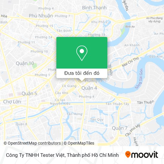 Bản đồ Công Ty TNHH Tester Việt