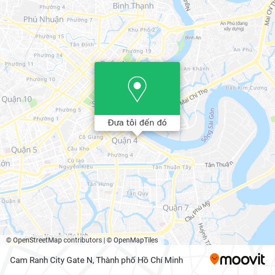 Bản đồ Cam Ranh City Gate N