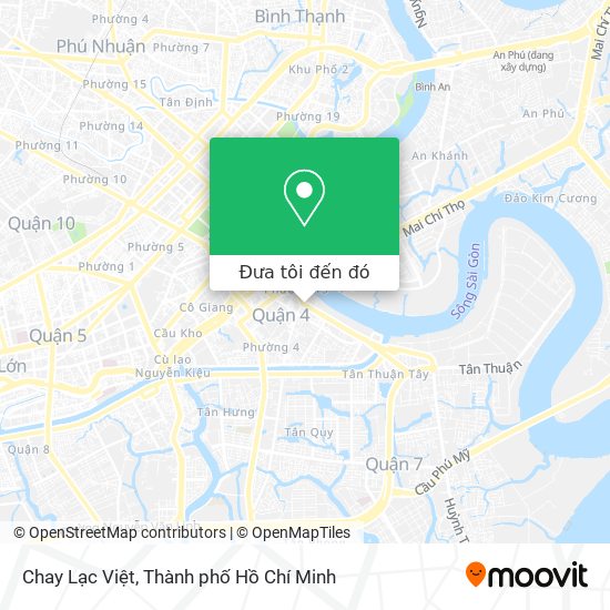 Bản đồ Chay Lạc Việt