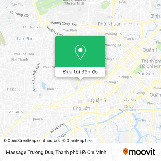 Bản đồ Massage Trường Đua