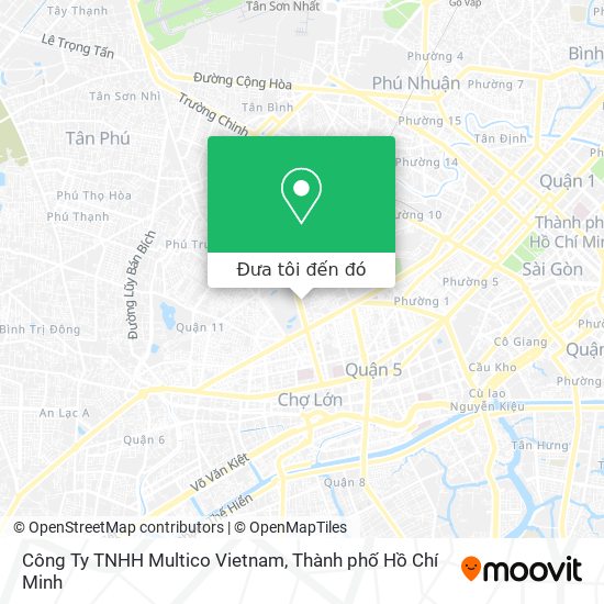 Bản đồ Công Ty TNHH Multico Vietnam
