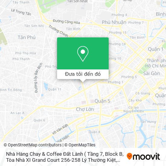 Bản đồ Nhà Hàng Chay & Coffee Đất Lành