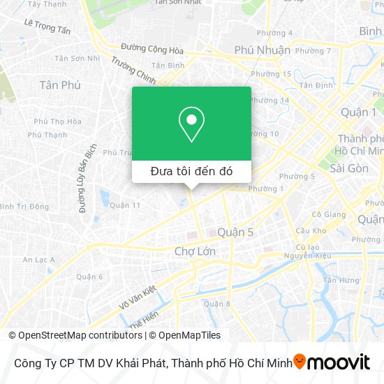 Bản đồ Công Ty CP TM DV Khải Phát