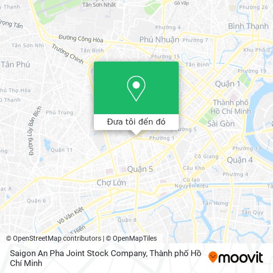 Bản đồ Saigon An Pha Joint Stock Company