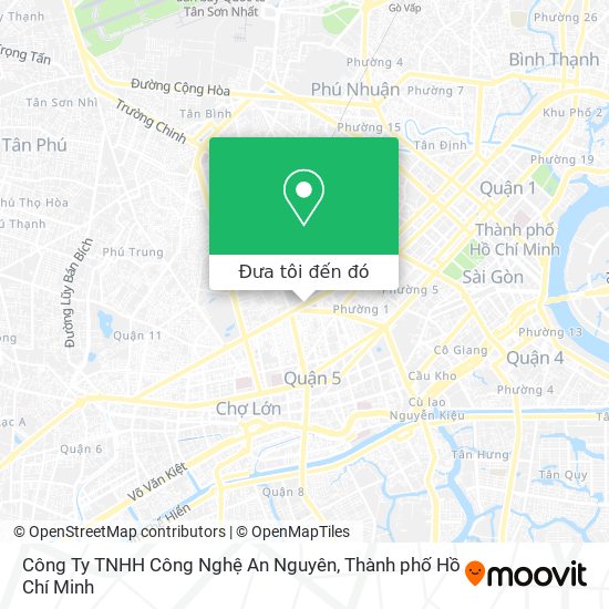 Bản đồ Công Ty TNHH Công Nghệ An Nguyên