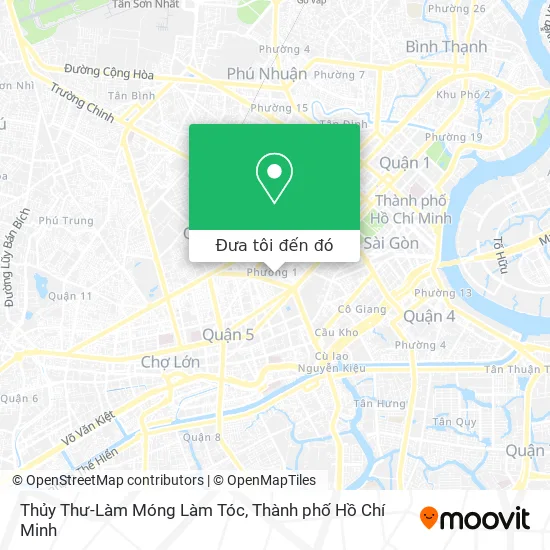 Bản đồ Thủy Thư-Làm Móng Làm Tóc