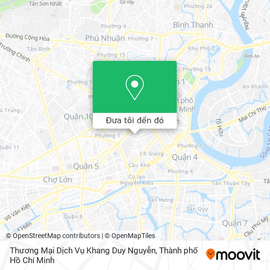 Bản đồ Thương Mại Dịch Vụ Khang Duy Nguyễn