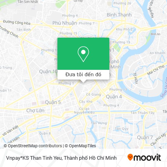 Bản đồ Vnpay*KS Than Tinh Yeu