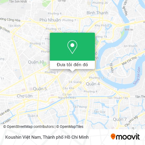 Bản đồ Koushin Việt Nam