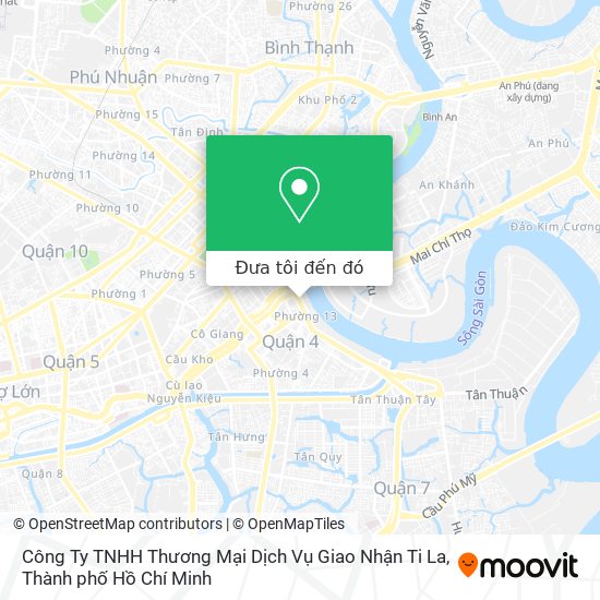 Bản đồ Công Ty TNHH Thương Mại Dịch Vụ Giao Nhận Ti La