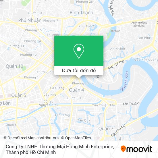 Bản đồ Công Ty TNHH Thương Mại Hồng Minh Enterprise