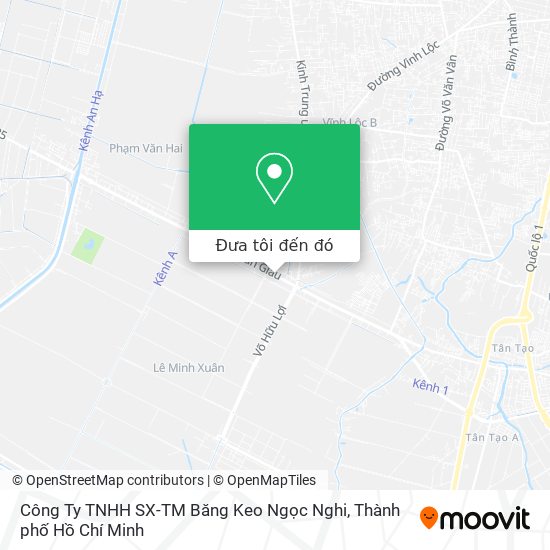 Bản đồ Công Ty TNHH SX-TM Băng Keo Ngọc Nghi
