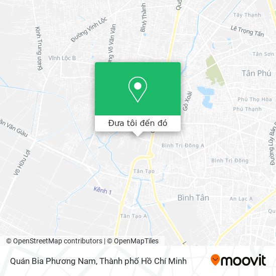 Bản đồ Quán Bia Phương Nam