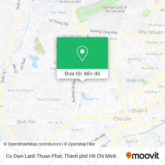 Bản đồ Co Dien Lanh Thuan Phat