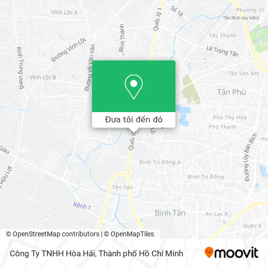 Bản đồ Công Ty TNHH Hòa Hải