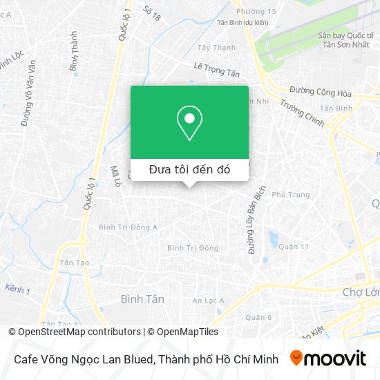 Bản đồ Cafe Võng Ngọc Lan Blued