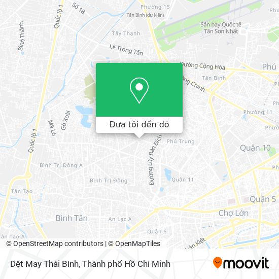 Bản đồ Dệt May Thái Bình