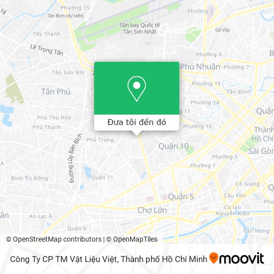 Bản đồ Công Ty CP TM Vật Liệu Việt