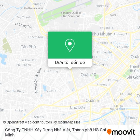 Bản đồ Công Ty TNHH Xây Dựng Nhà Việt