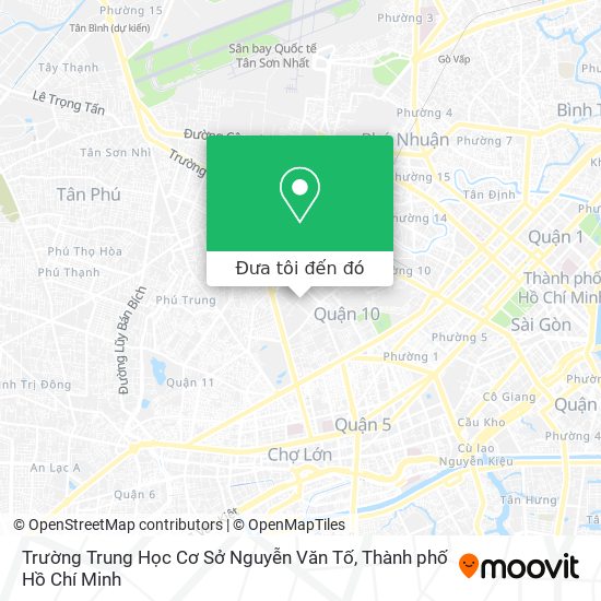 Bản đồ Trường Trung Học Cơ Sở Nguyễn Văn Tố