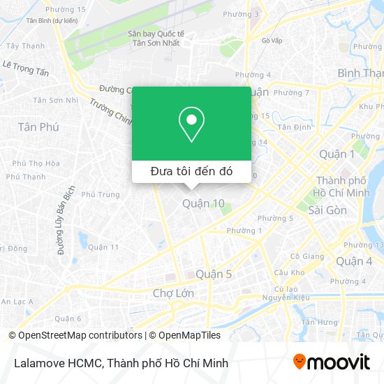 Bản đồ Lalamove HCMC