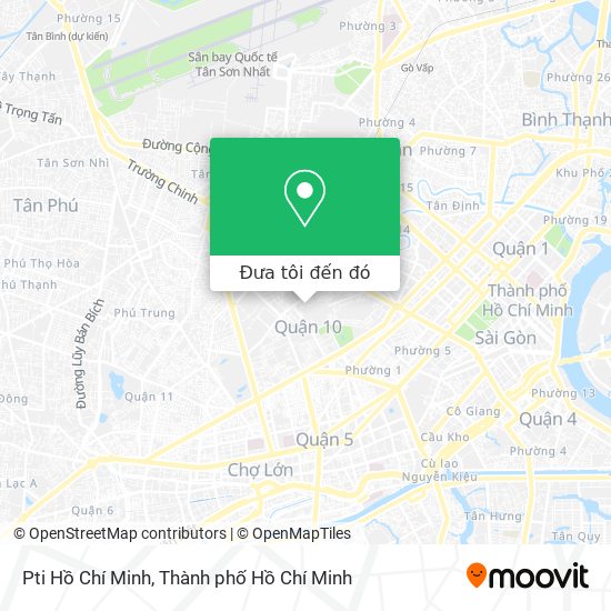Bản đồ Pti Hồ Chí Minh