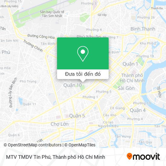 Bản đồ MTV TMDV Tín Phú
