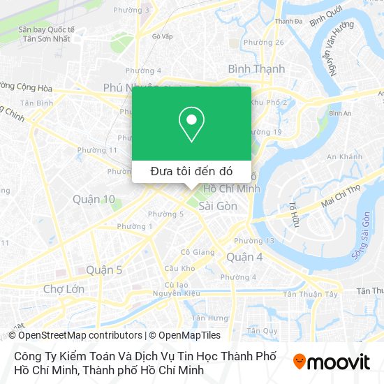 Bản đồ Công Ty Kiểm Toán Và Dịch Vụ Tin Học Thành Phố Hồ Chí Minh