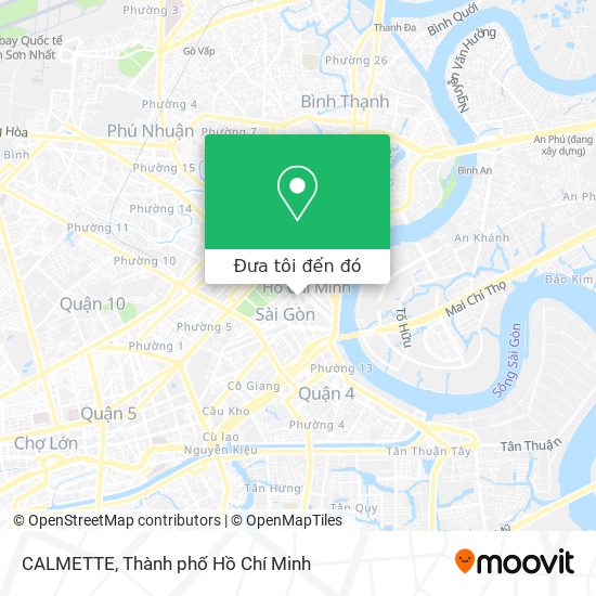 Bản đồ CALMETTE