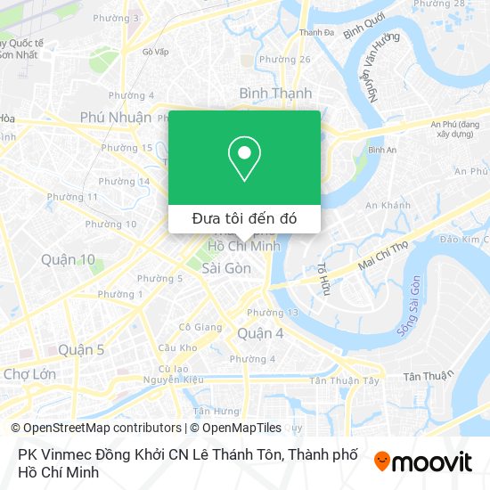 Bản đồ PK Vinmec Đồng Khởi CN Lê Thánh Tôn