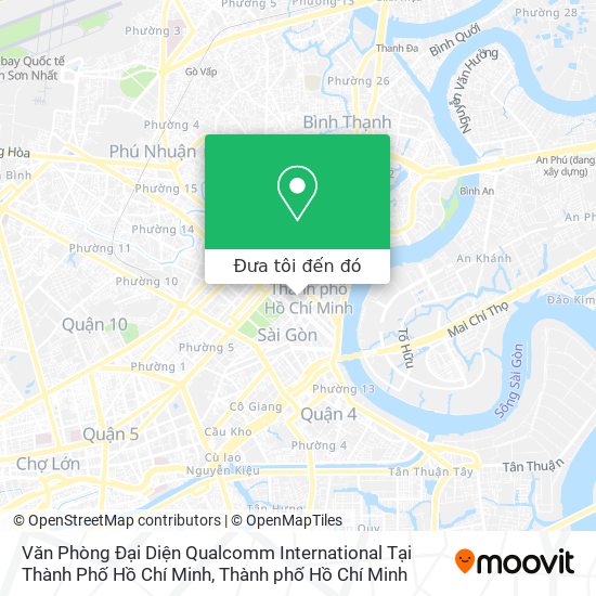 Bản đồ Văn Phòng Đại Diện Qualcomm International Tại Thành Phố Hồ Chí Minh