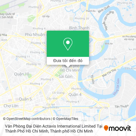 Bản đồ Văn Phòng Đại Diện Actavis International Limited Tại Thành Phố Hồ Chí Minh