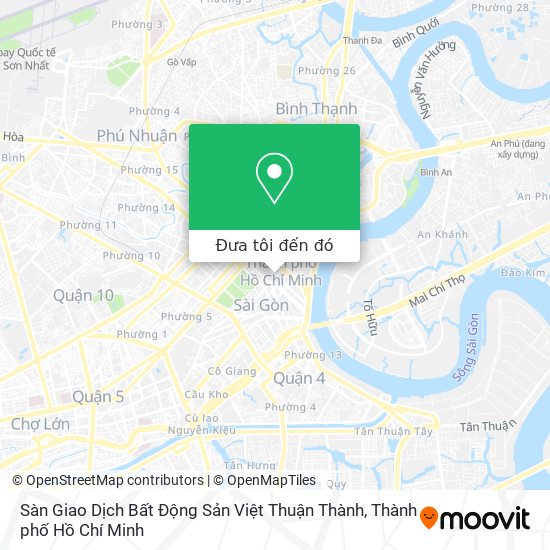 Bản đồ Sàn Giao Dịch Bất Động Sản Việt Thuận Thành