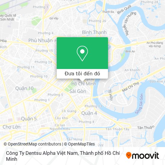 Bản đồ Công Ty Dentsu Alpha Việt Nam
