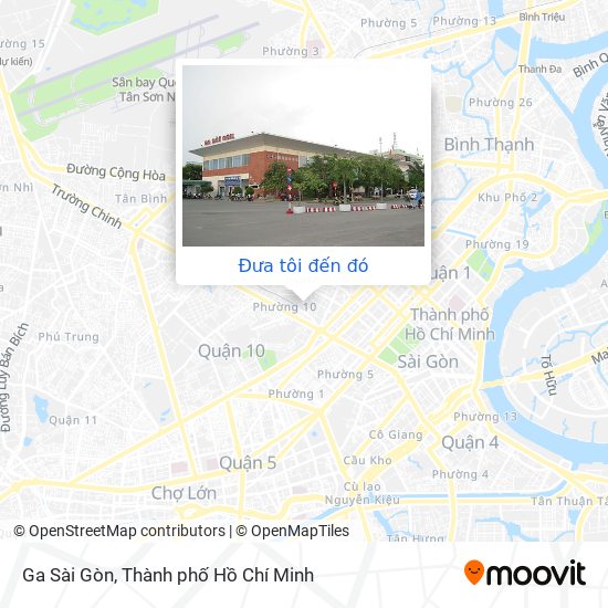 Bản đồ Ga Sài Gòn