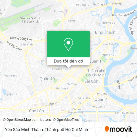 Bản đồ Yến Sào Minh Thành