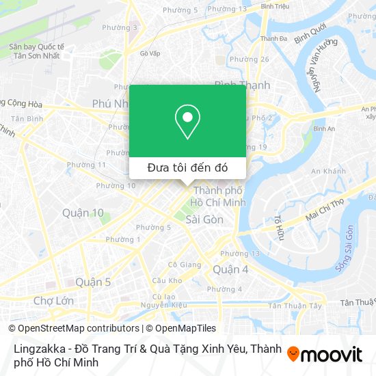 Bản đồ Lingzakka - Đồ Trang Trí & Quà Tặng Xinh Yêu