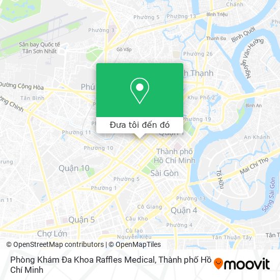 Bản đồ Phòng Khám Đa Khoa Raffles Medical