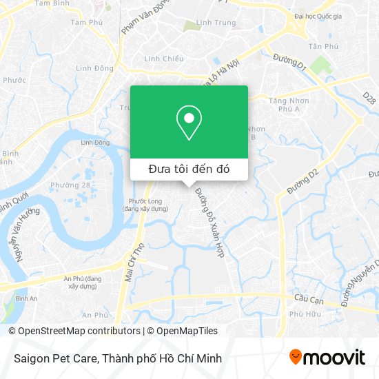 Bản đồ Saigon Pet Care