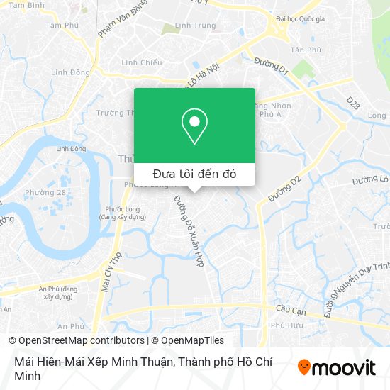 Bản đồ Mái Hiên-Mái Xếp Minh Thuận