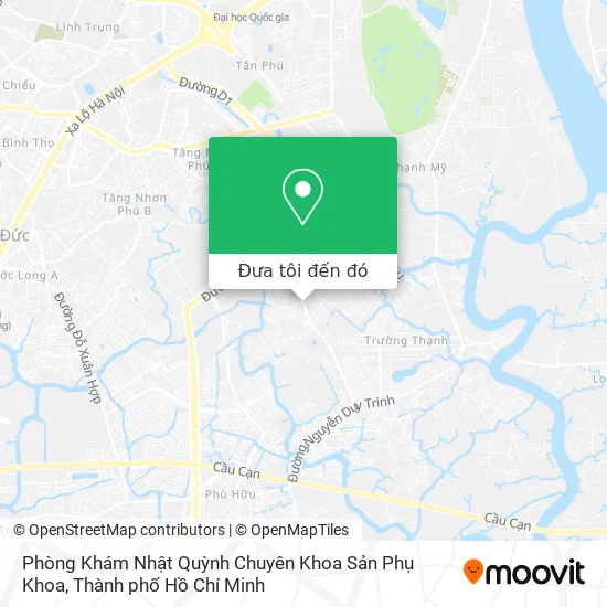 Bản đồ Phòng Khám Nhật Quỳnh Chuyên Khoa Sản Phụ Khoa