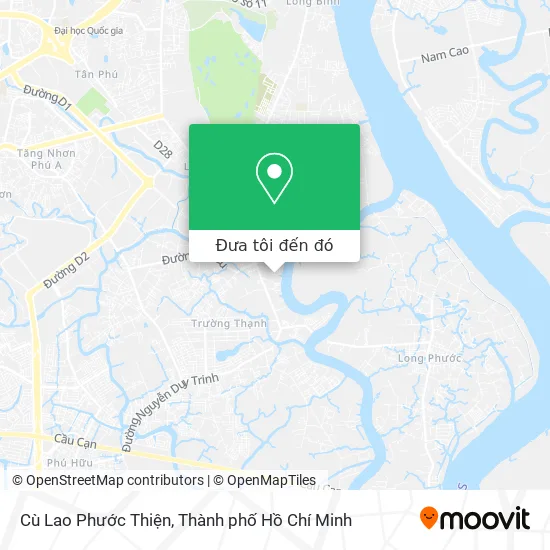Bản đồ Cù Lao Phước Thiện