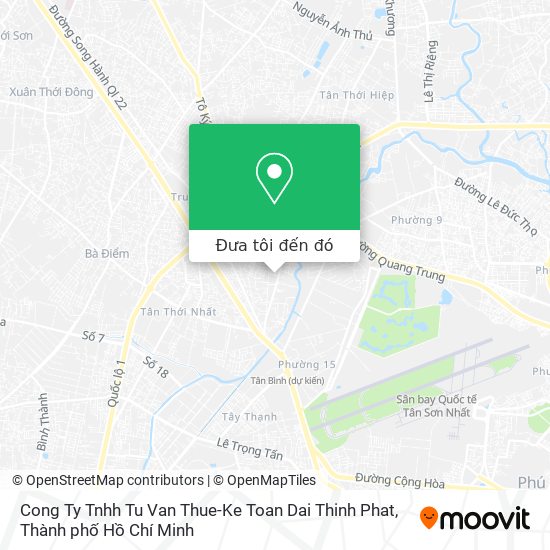 Bản đồ Cong Ty Tnhh Tu Van Thue-Ke Toan Dai Thinh Phat