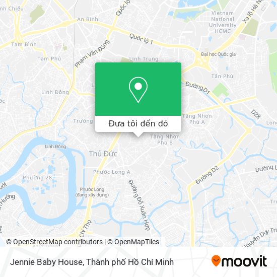 Bản đồ Jennie Baby House